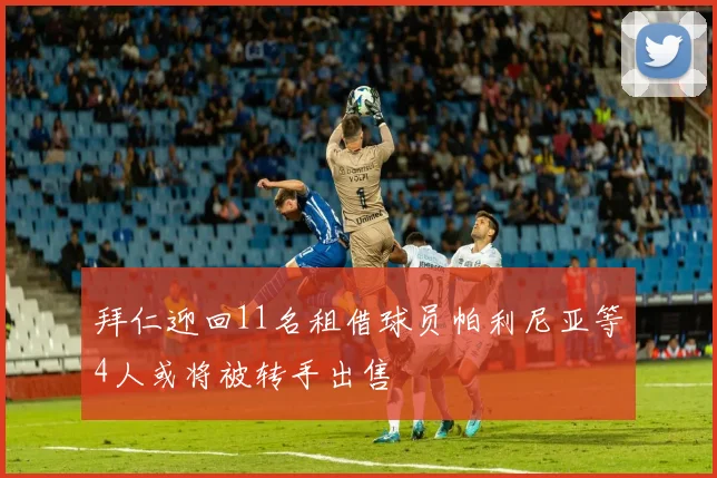 拜仁迎回11名租借球员帕利尼亚等4人或将被转手出售